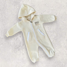 Load image into Gallery viewer, Cream Tracksuit Onesie
