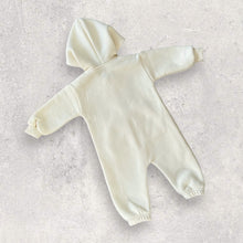 Load image into Gallery viewer, Cream Tracksuit Onesie
