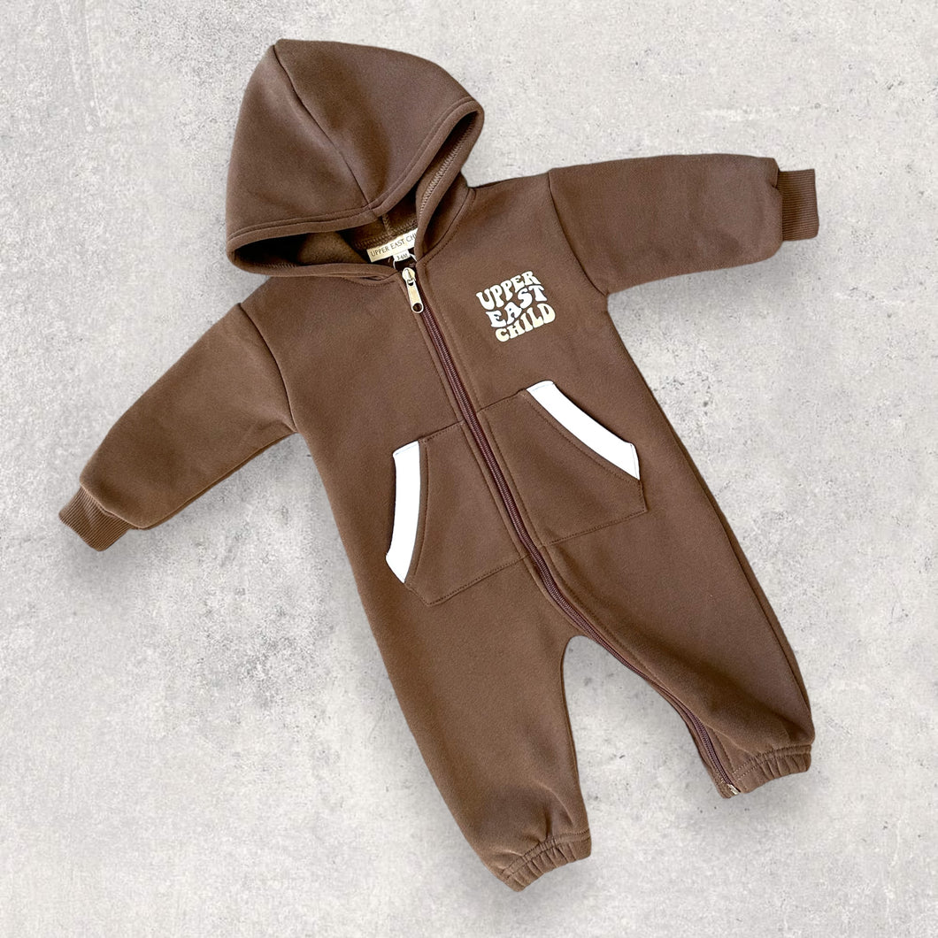 Brown Tracksuit Onesie
