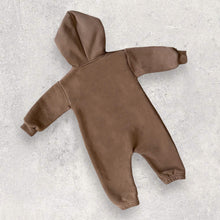 Load image into Gallery viewer, Brown Tracksuit Onesie
